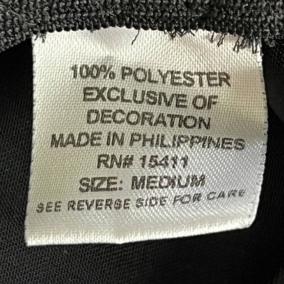 Vintage Movie Star Inc Black Lingerie Teddy Slip Medium - Picture 5 of 7